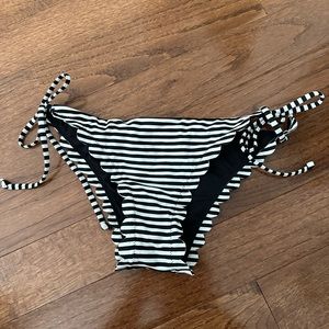 Roxy striped bikini bottoms